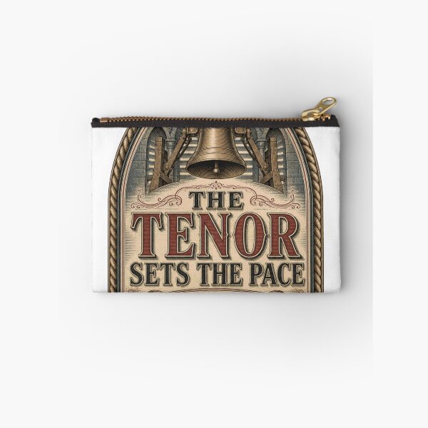 Item preview, The Tenor Sets The Pace Bell Tower Window Emblem designed and sold by BoosterShop.