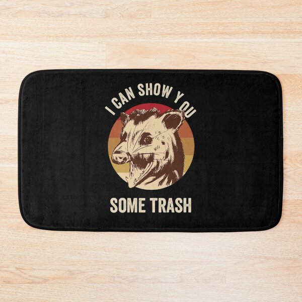 Item preview, Retro Sunset Opossum Screaming Funny Trash Art designed and sold by MillaCrone.