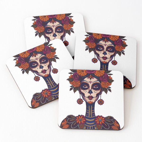 Item preview, Catrina Crown | Vintage Day of the Dead Tarot Art designed and sold by  Ojo de Lilith.