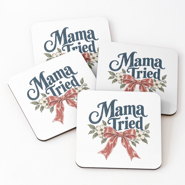 Item preview, Mama Tried - Mom Humor designed and sold by CampAndCoast.