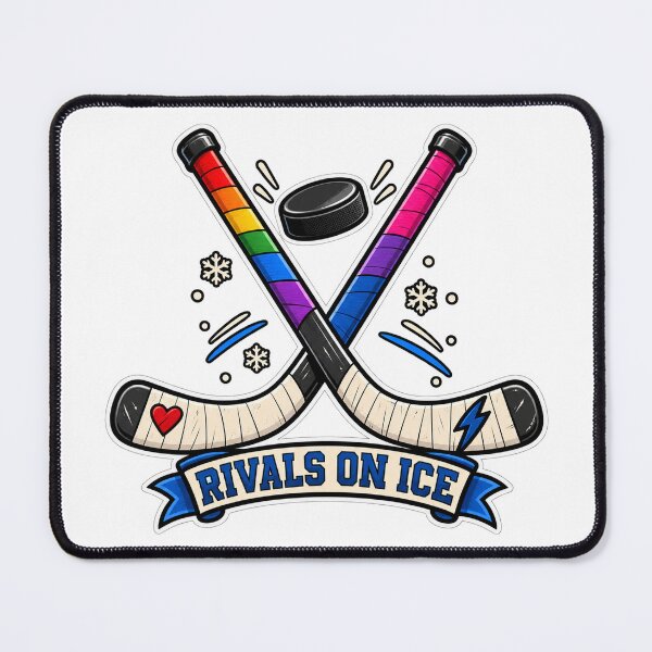Item preview, Rivals on Ice Hockey Rivalry designed and sold by Chase The Trend.