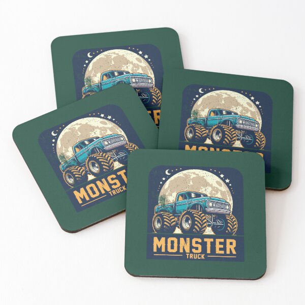 Item preview, Vintage Monster Truck, Art Illustration MoonActive  designed and sold by TheLadyDopth.