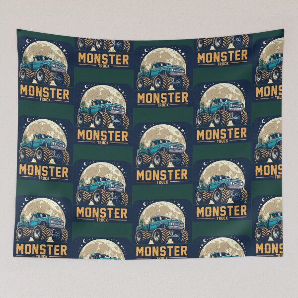Item preview, Vintage Monster Truck, Art Illustration MoonActive  designed and sold by TheLadyDopth.