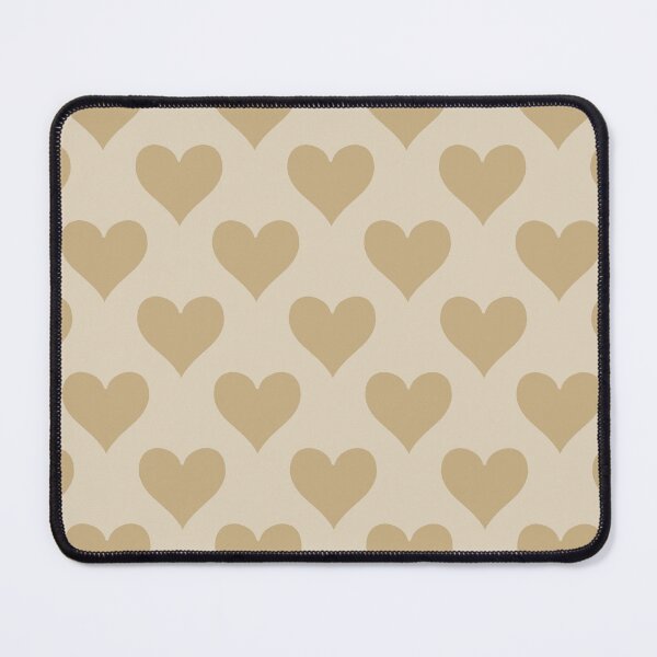 Item preview, Large Neutral Beige Heart Suit Pattern on Cream Background designed and sold by DColourMuse.