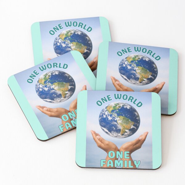 Item preview, One World One Family  designed and sold by 1-DevaCreation.