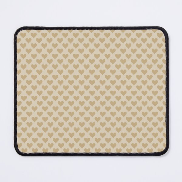 Item preview, Small Neutral Beige Heart Suit Pattern on Cream Background designed and sold by DColourMuse.