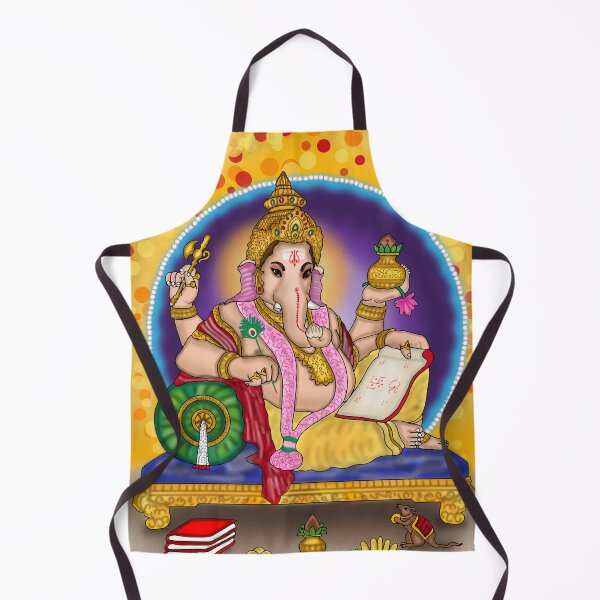 Item preview, Lord Ganesha Digital Drawing | Hindu Deity Spiritual Artwork designed and sold by Harshit_Digital_Arts.