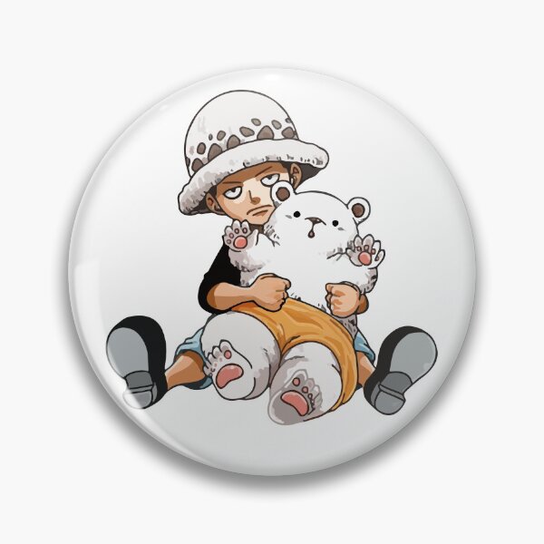 Item preview, Little Trafalgar Law and Bepo One Piece designed and sold by Koikts.