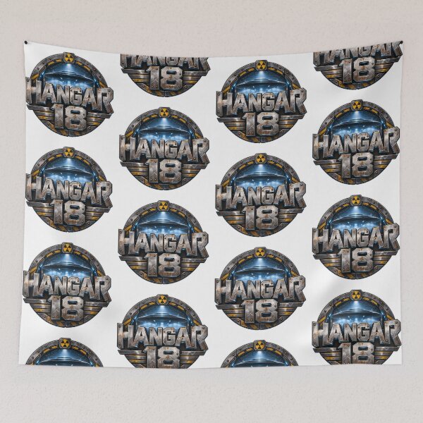 Item preview, Hangar 18 UFO Logo Design designed and sold by Moviebuff91.