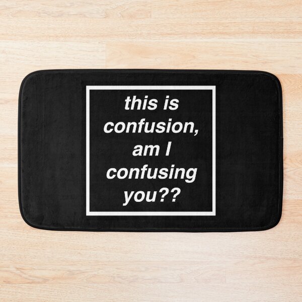Item preview, This is confusion music manchester britpop love gallagher sign designed and sold by Doctor Schtrudel.
