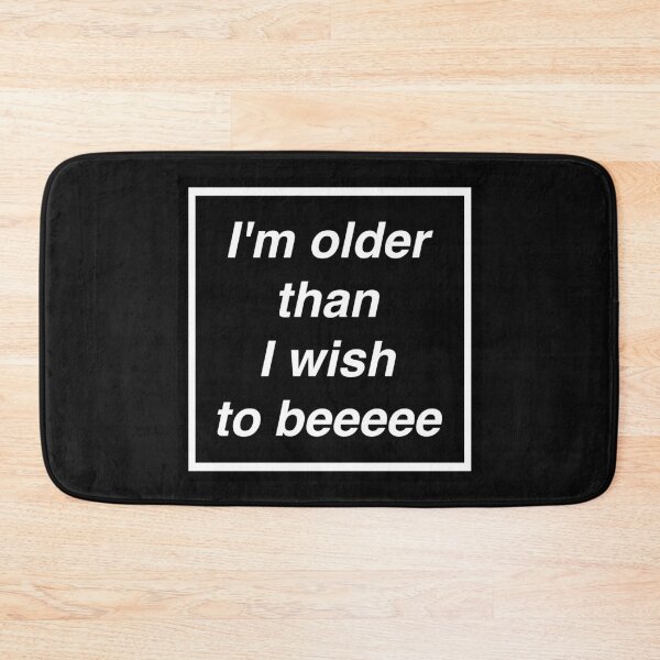 Item preview, I am older than I wish to be music manchester britpop love gallagher sign designed and sold by Doctor Schtrudel.