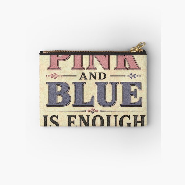 Item preview, Pink And Blue Is Enough Haematoxylin Eosin Coloring Emblem designed and sold by BoosterShop.