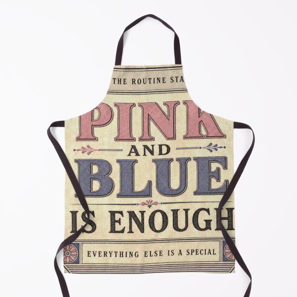 Item preview, Pink And Blue Is Enough Haematoxylin Eosin Coloring Emblem designed and sold by BoosterShop.