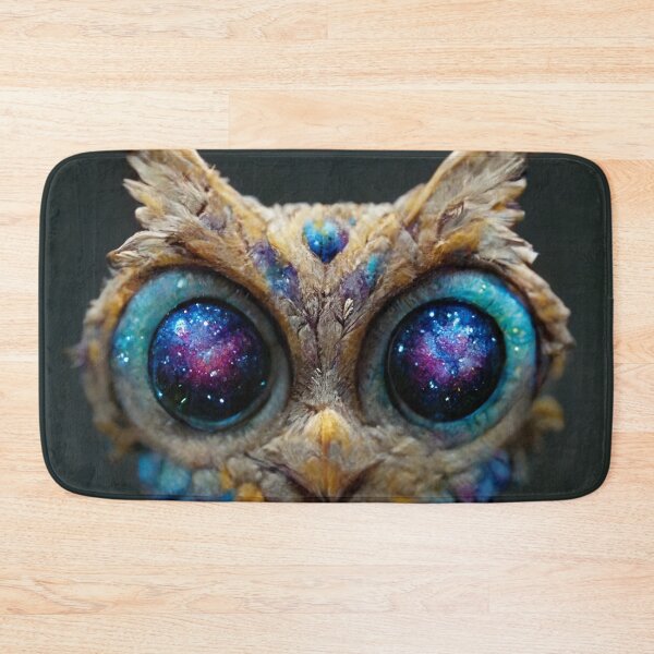 Item preview, Galaxy Bird Portrait - Cute Owl Fantasy Art designed and sold by Gustavo Navarro.