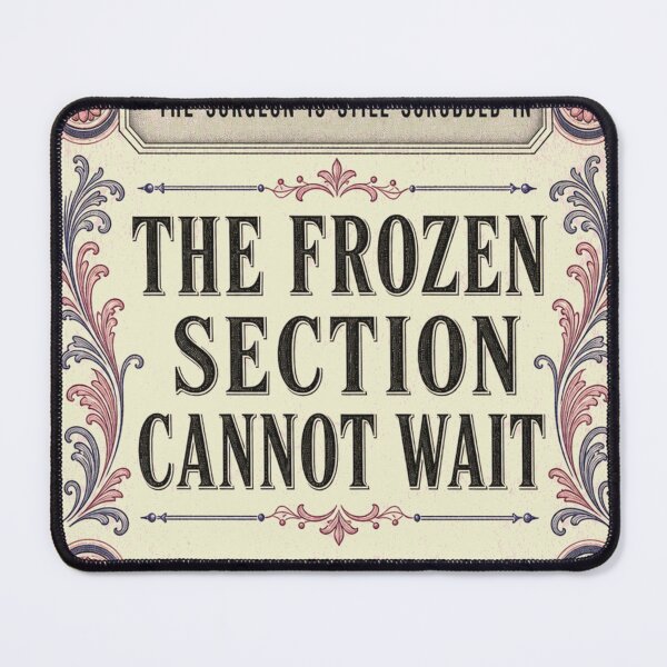 Item preview, The Frozen Section Cannot Wait Cryostat Rapid Cut Emblem designed and sold by BoosterShop.