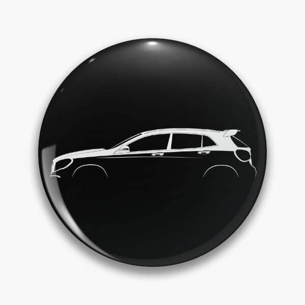 Item preview, GLA-Class AMG (X156) (White) designed and sold by Car Silhouettes.