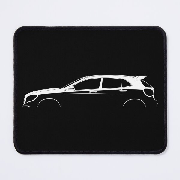 Item preview, GLA-Class AMG (X156) (White) designed and sold by Car Silhouettes.