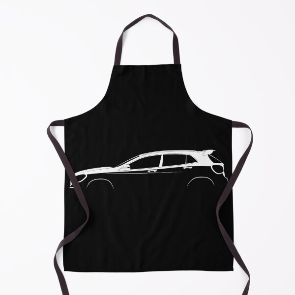 Item preview, GLA-Class AMG (X156) (White) designed and sold by Car Silhouettes.