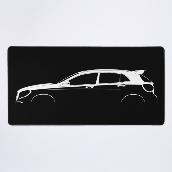 Item preview, GLA-Class AMG (X156) (White) designed and sold by Car Silhouettes.