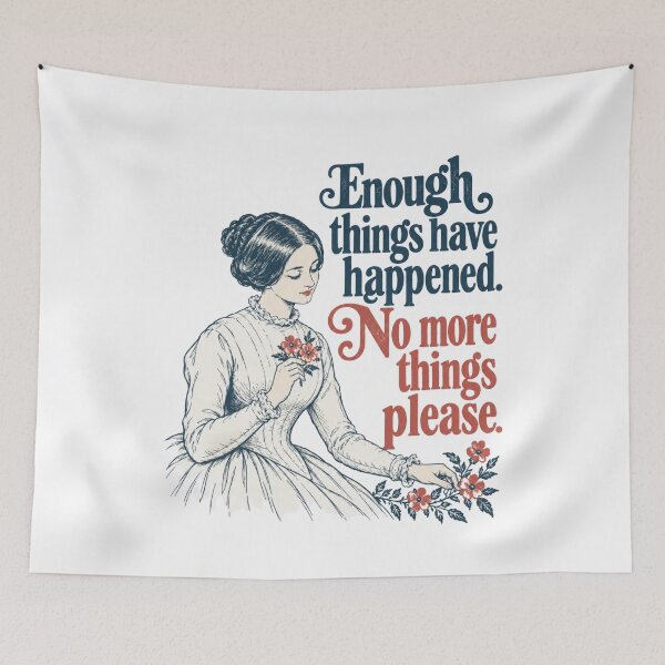 Item preview, No More Things Please designed and sold by CampAndCoast.