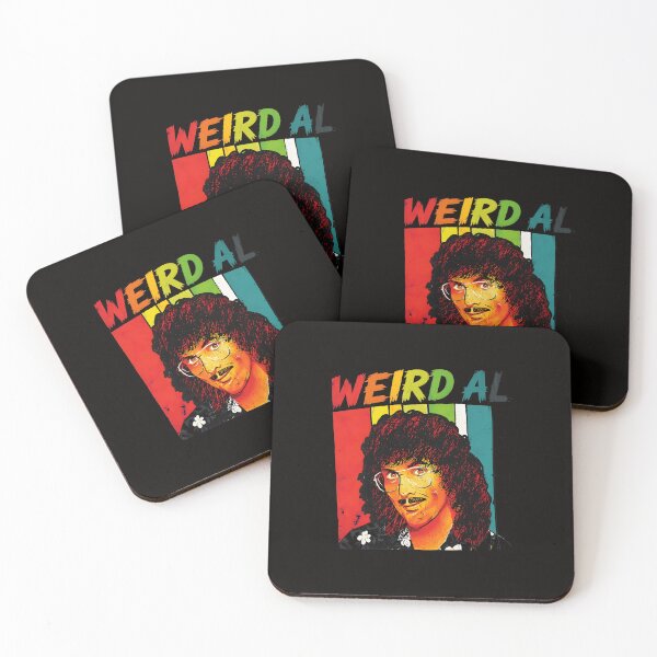 Item preview, Weird Al Icon Portrait Retro Stripes Art designed and sold by WarmTones.