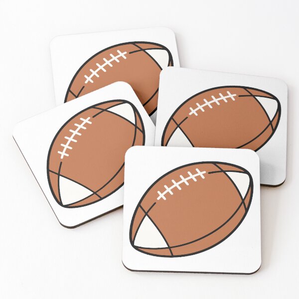 Item preview, Classic American Football Brown Leather Ball Vector Illustration designed and sold by AtonuHaque.