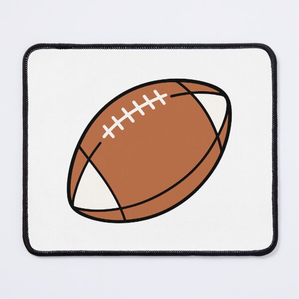 Item preview, Classic American Football Brown Leather Ball Vector Illustration designed and sold by AtonuHaque.