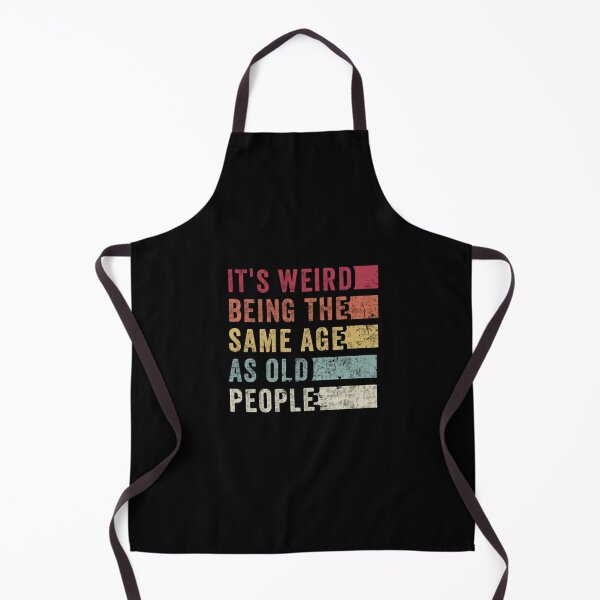 Item preview, Same Age As Old People Funny Retro Typography designed and sold by NatalieWearne.