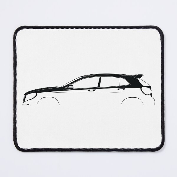 Item preview, GLA-Class AMG (X156) (Black) designed and sold by Car Silhouettes.