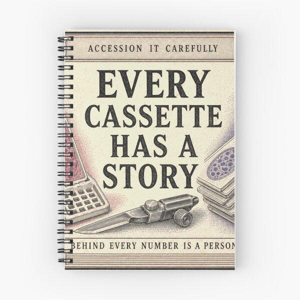 Item preview, Every Cassette Has A Story Histology cassette emblem designed and sold by BoosterShop.