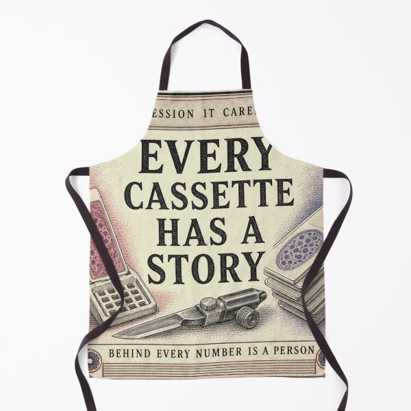 Item preview, Every Cassette Has A Story Histology cassette emblem designed and sold by BoosterShop.