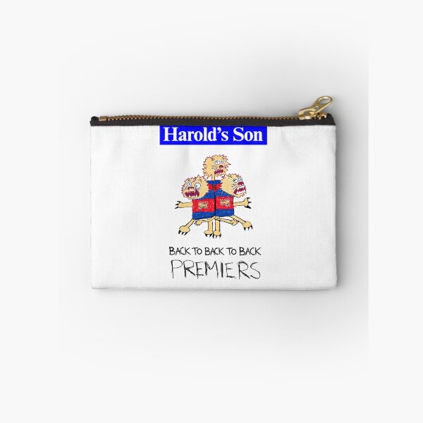 Item preview, Harold's Son Brisbane Lions 2026 Premiership - SOLID WHITE BACKGROUND designed and sold by mattdoesartgood.