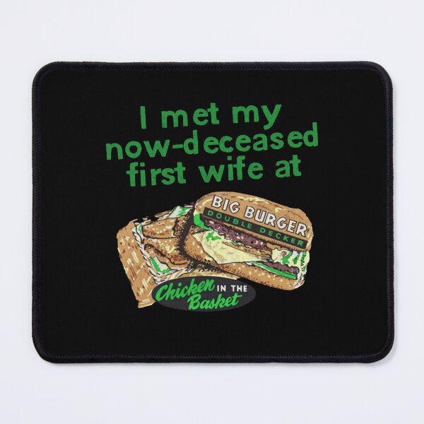 Item preview, Vintage Double Decker Burger Fast Food Art designed and sold by NatalieWearne.