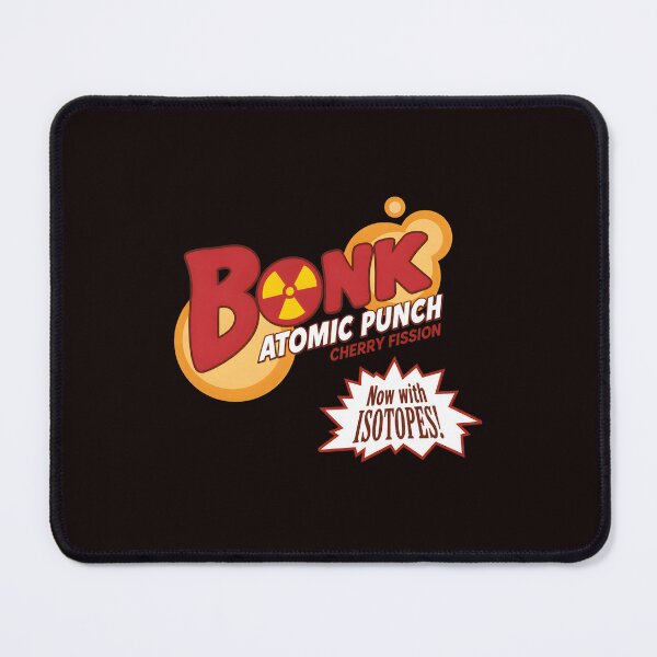 Item preview, Bonk Atomic Punch Cherry Fission Retro Drink Logo designed and sold by WarmTones.