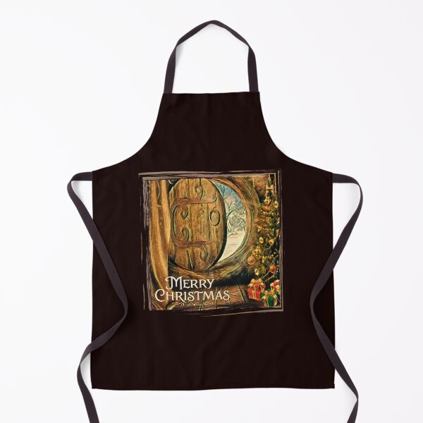 Item preview, Merry Christmas Cozy Dwelling Round Door Art designed and sold by WarmTones.