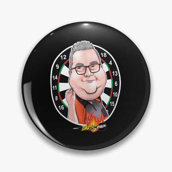 Item preview, Darts Attack Caricature Sports Art designed and sold by WarmTones.