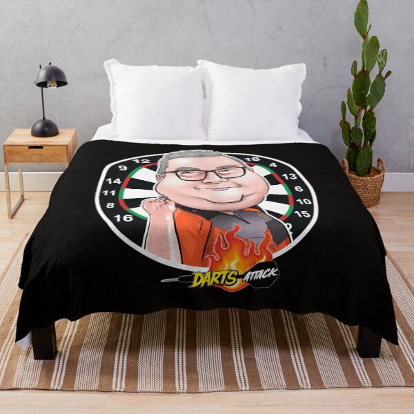 Item preview, Darts Attack Caricature Sports Art designed and sold by WarmTones.