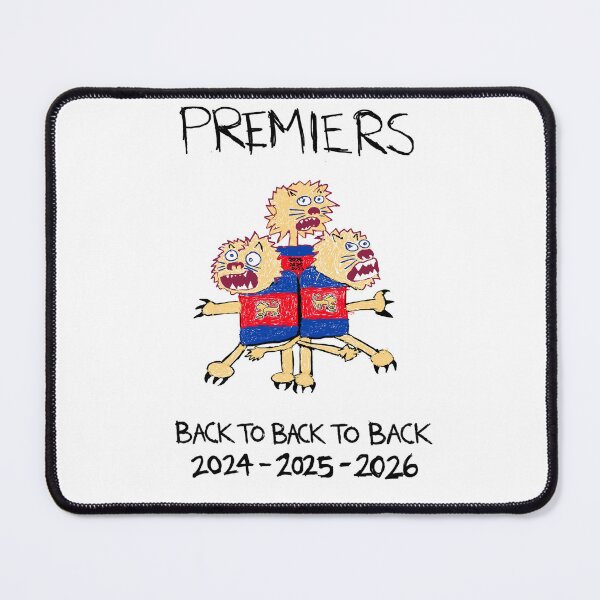 Item preview, Brisbane Lions - 2026 Premiers  designed and sold by mattdoesartgood.
