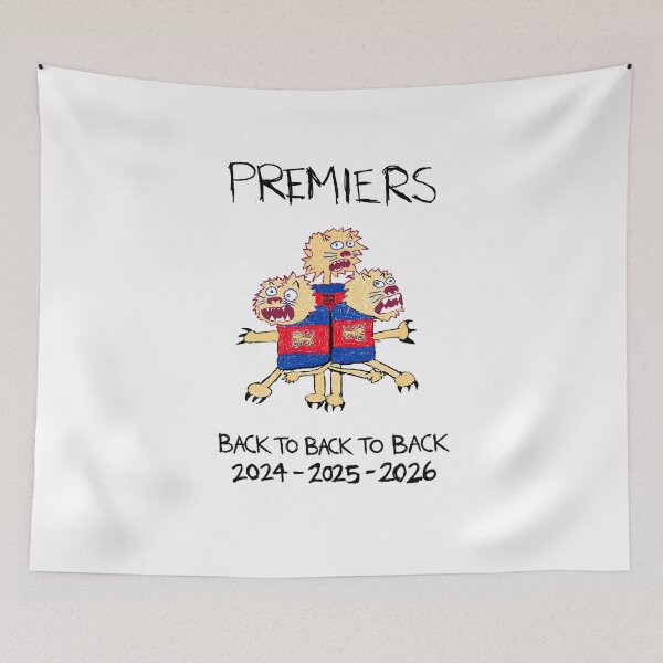 Item preview, Brisbane Lions - 2026 Premiers  designed and sold by mattdoesartgood.
