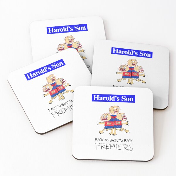 Item preview, Harold's Son 2026 Premiers - Brisbane Lions Back To Back To Back designed and sold by mattdoesartgood.
