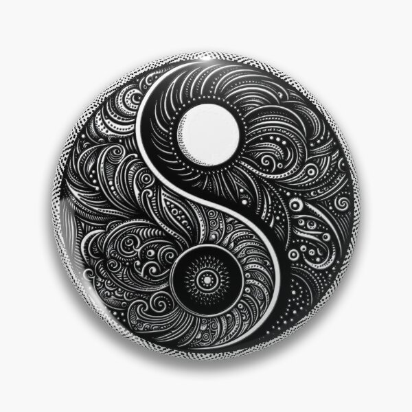 Item preview, Yin-yang abstract art designed and sold by JVNS.