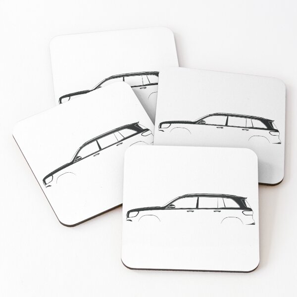 Item preview, GLB-Class (X247) (White) designed and sold by Car Silhouettes.