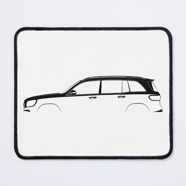 Item preview, GLB-Class (X247) (White) designed and sold by Car Silhouettes.