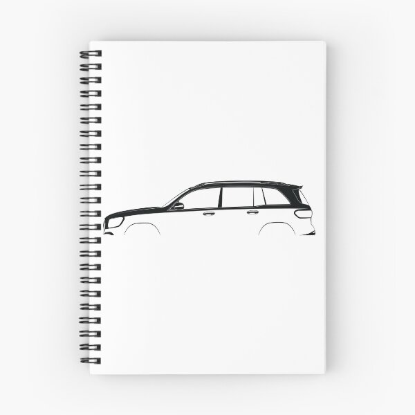 Item preview, GLB-Class (X247) (White) designed and sold by Car Silhouettes.
