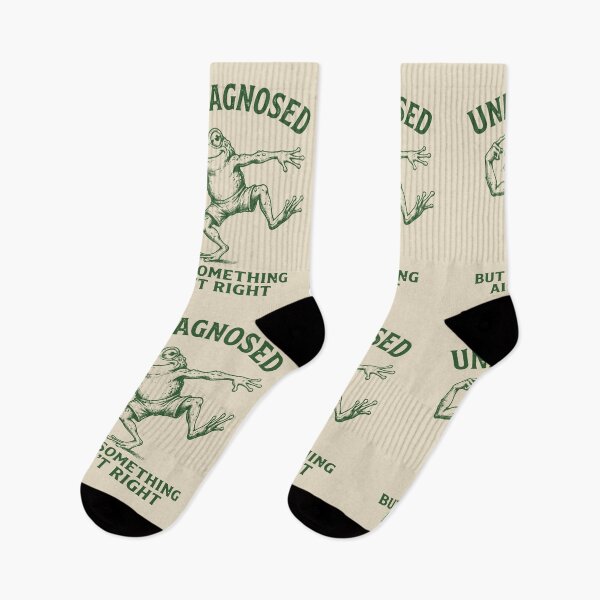 Item preview, Undiagnosed But Something Ain't Right. Frog. designed and sold by EunsooLee.