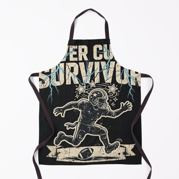 Item preview, Funny Cover Curse Survivor Football Shirt designed and sold by HeisBarryy.