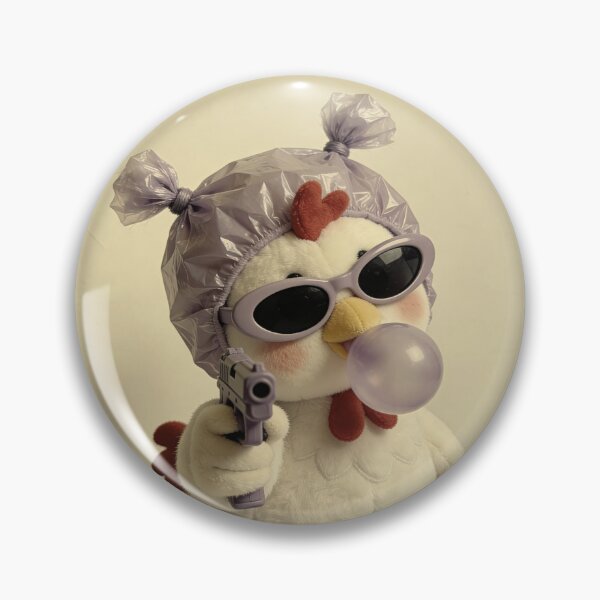 Item preview, Rebel Chick Y2K - Attitude, Bubble Gum and Purple Glasses designed and sold by conamor-bymel.