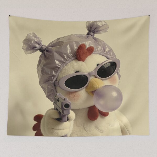 Item preview, Rebel Chick Y2K - Attitude, Bubble Gum and Purple Glasses designed and sold by conamor-bymel.