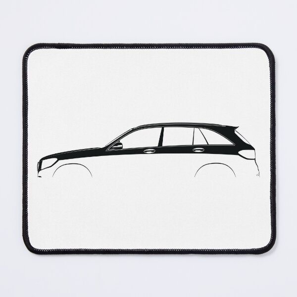 Item preview, GLC-Class (X253) (Black) designed and sold by Car Silhouettes.