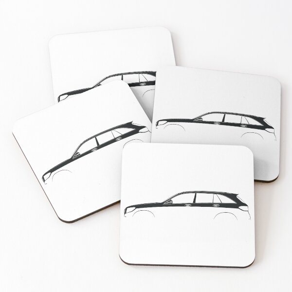 Item preview, GLC-Class (X253) (Black) designed and sold by Car Silhouettes.